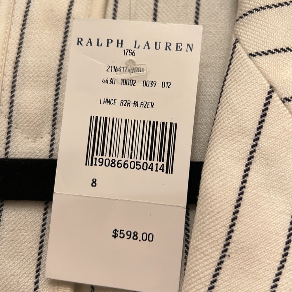 Women’s Polo Ralph Lauren blazer size 8 - Picture 7 of 10